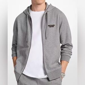 Michael Kors Full Zip Hooded Sweatshirt